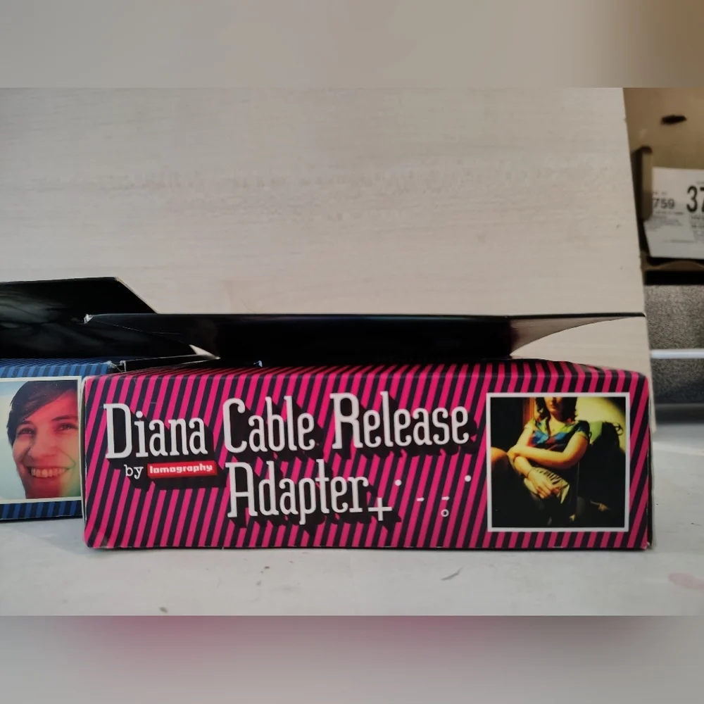 Lomography Diana F+ 55mm Wide Angle and Close Up Lens Set & Diana Cable Release
